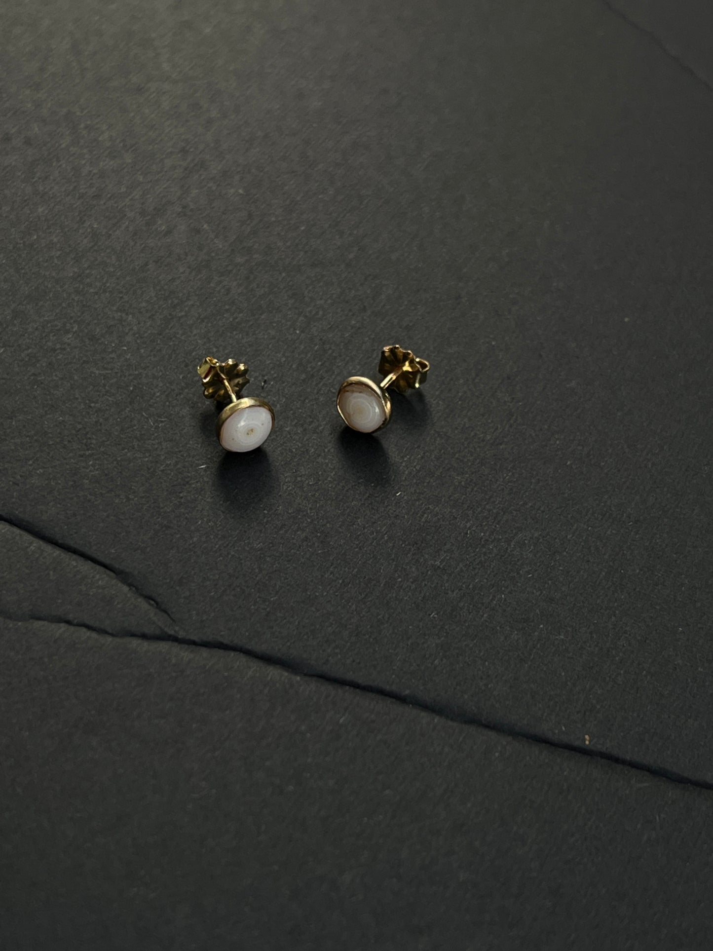14k gf Mini Puka Shell Studs