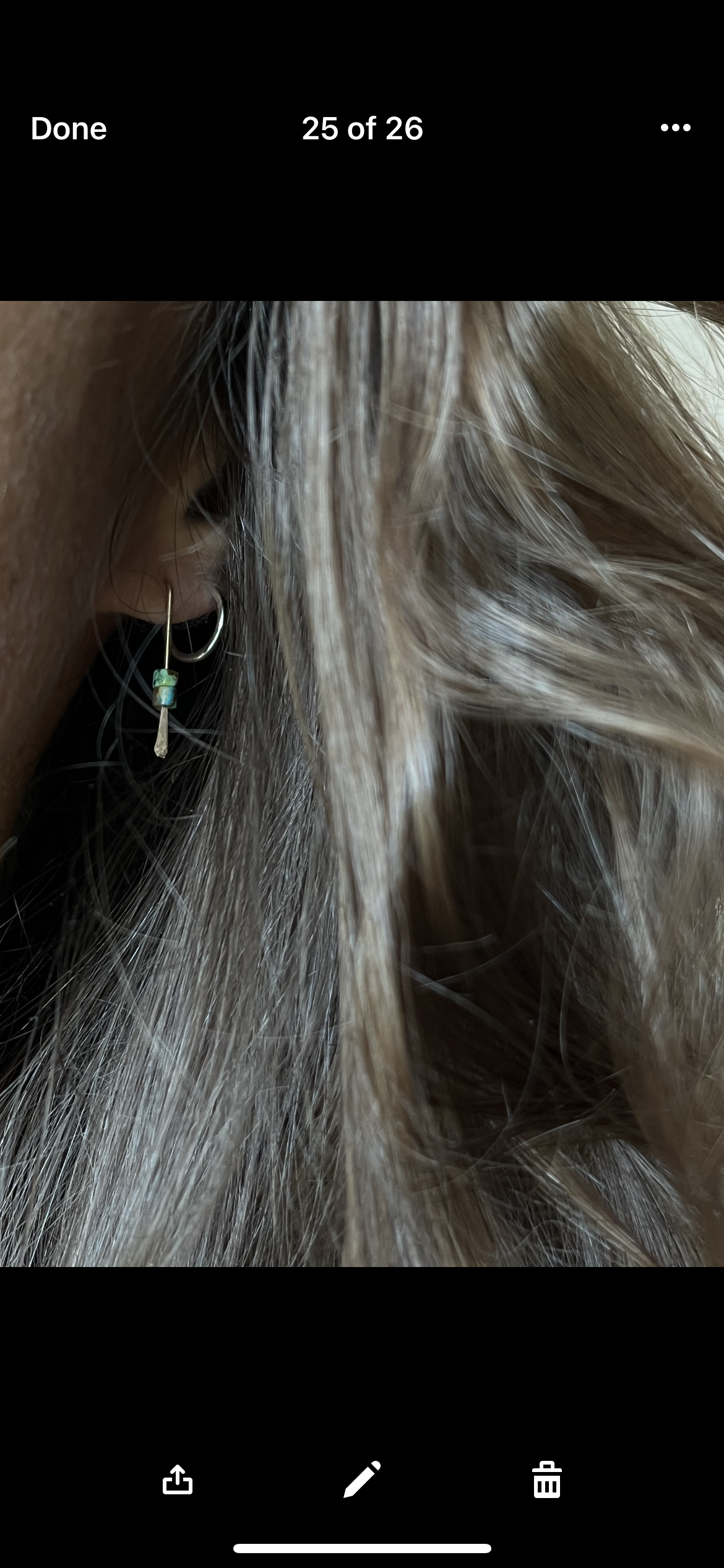 Signature Gold Hoops