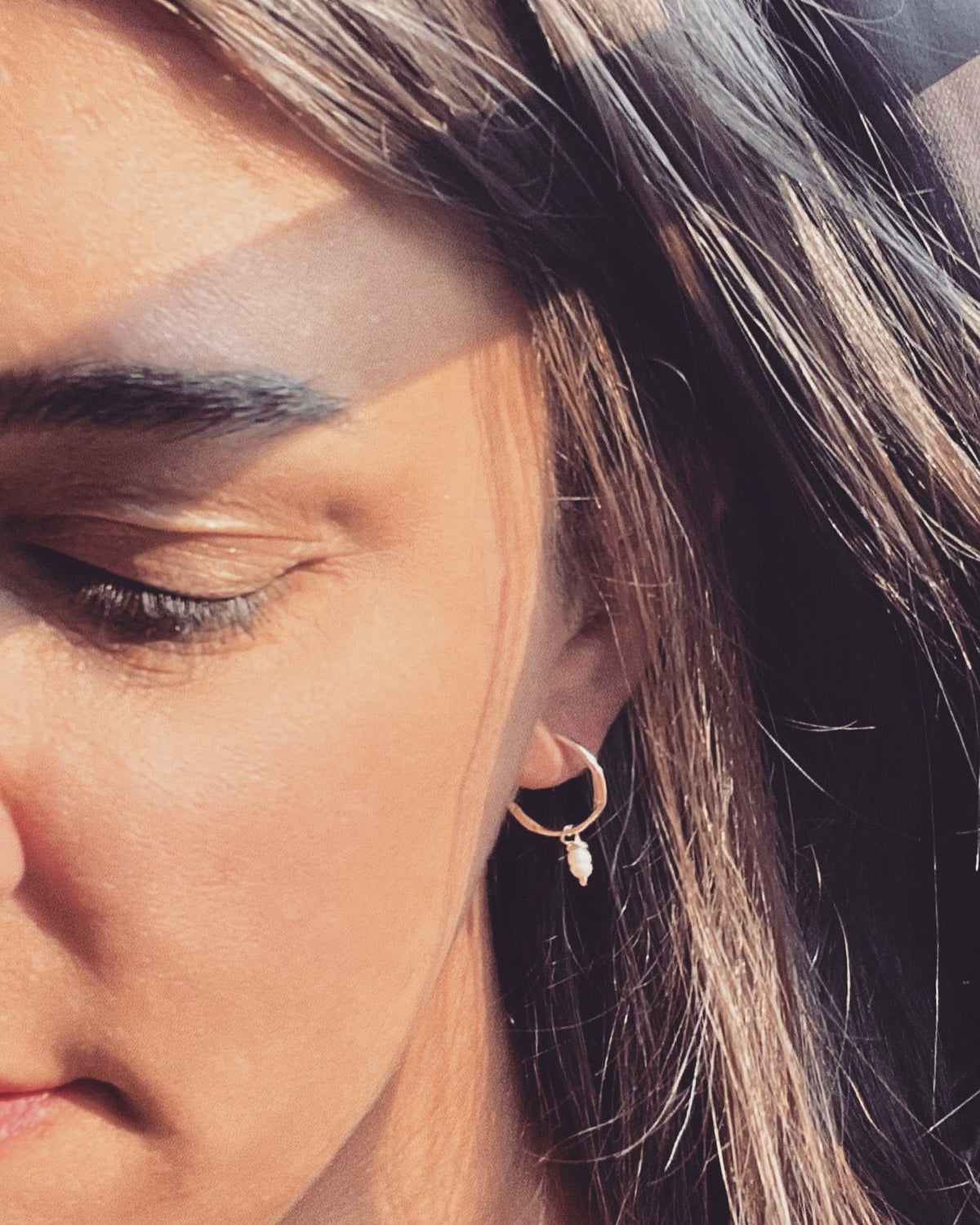 Signature Gold Hoops