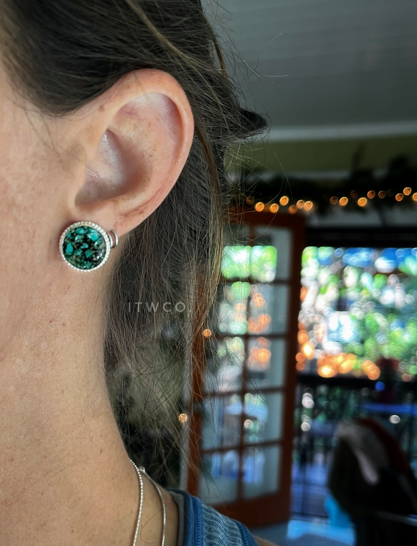 Custom Hair + Gemstone Ring