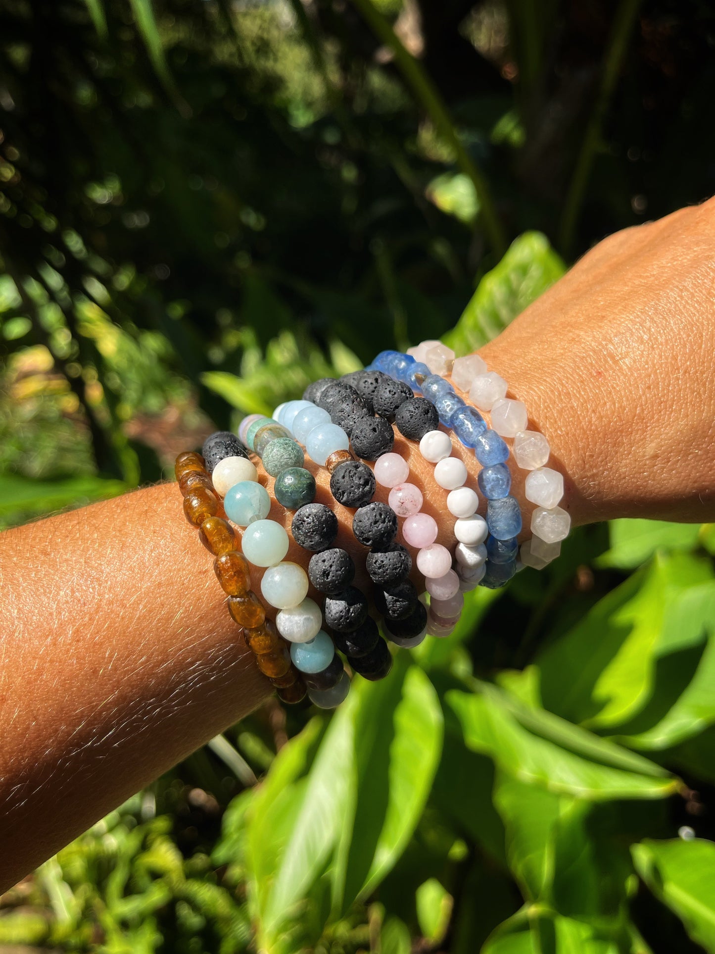 Amazonite Oil Diffuser Bracelet