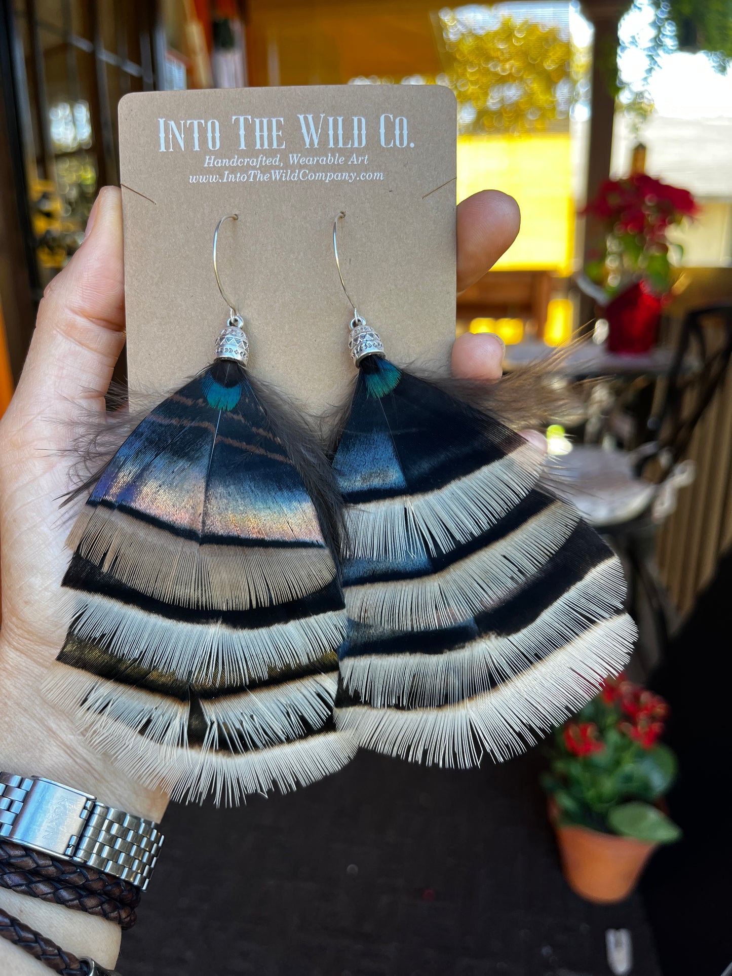 Spring Warrior Statement Earrings MTO