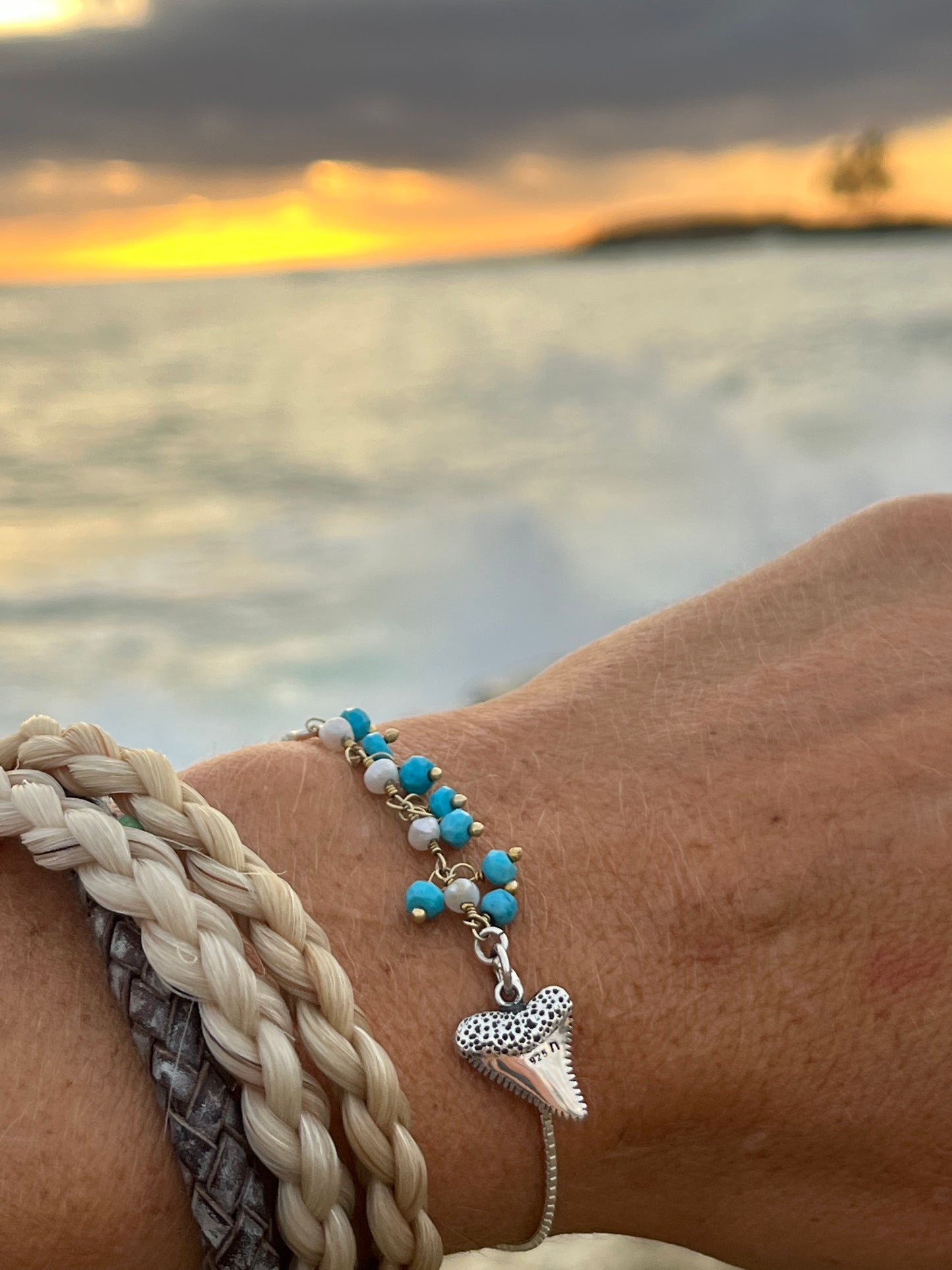 Shark Tooth Bracelet