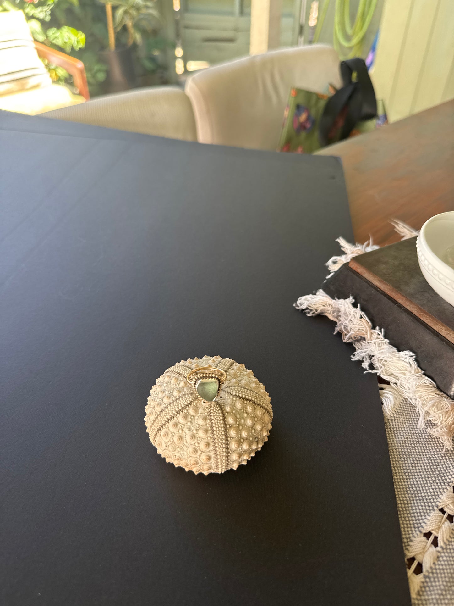 Mixed Metal Mermaid Tear Ring