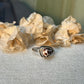 Hebrew Shell Ring Sterling | Sz. 8