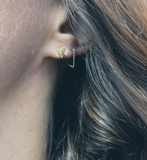 Herkimer Diamond Stud Earrings MTO