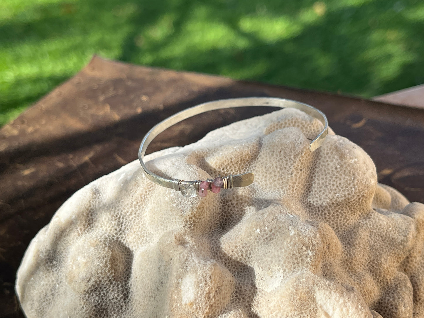 Herkimer Diamond Stacker Cuff