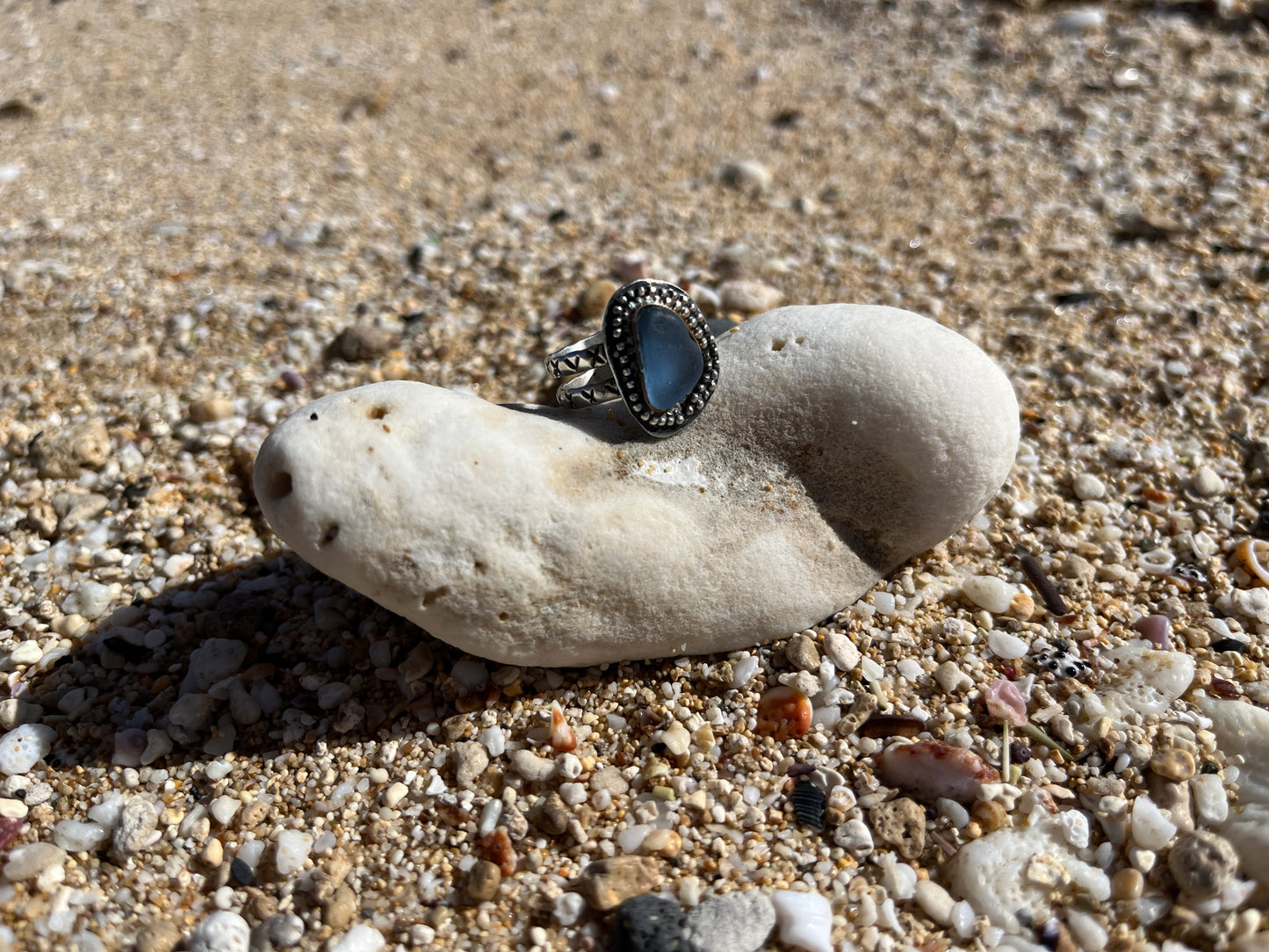 Periwinkle Mermaid Tear Ring