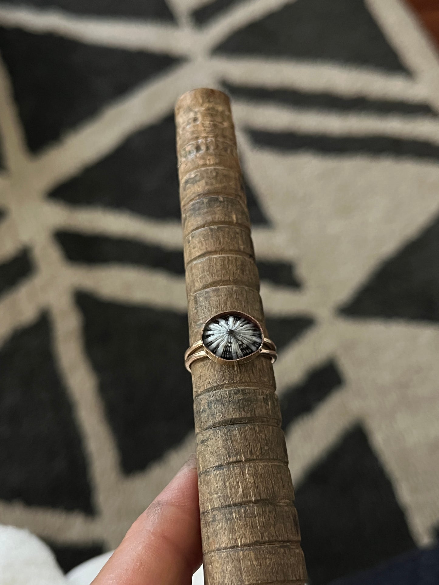 Double Band 'Opihi Shell Ring MTO