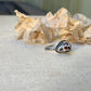Hebrew Shell Ring Sterling | Sz. 8