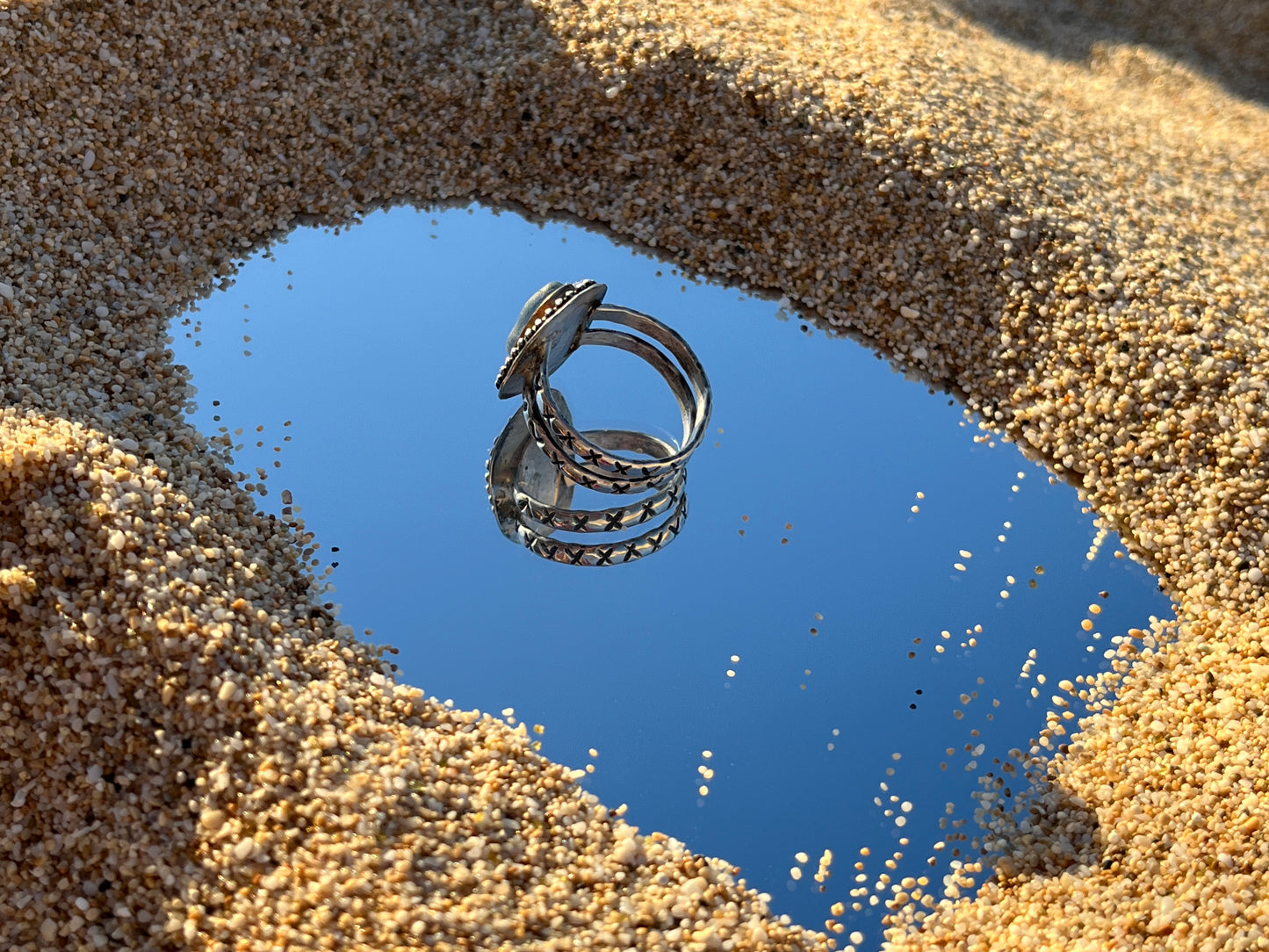 Periwinkle Mermaid Tear Ring