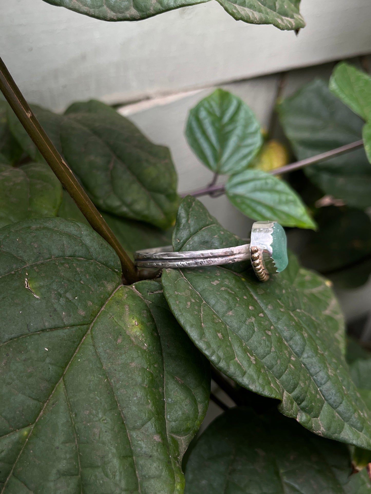 Bar Harbor Sea Glass Cuff RTS