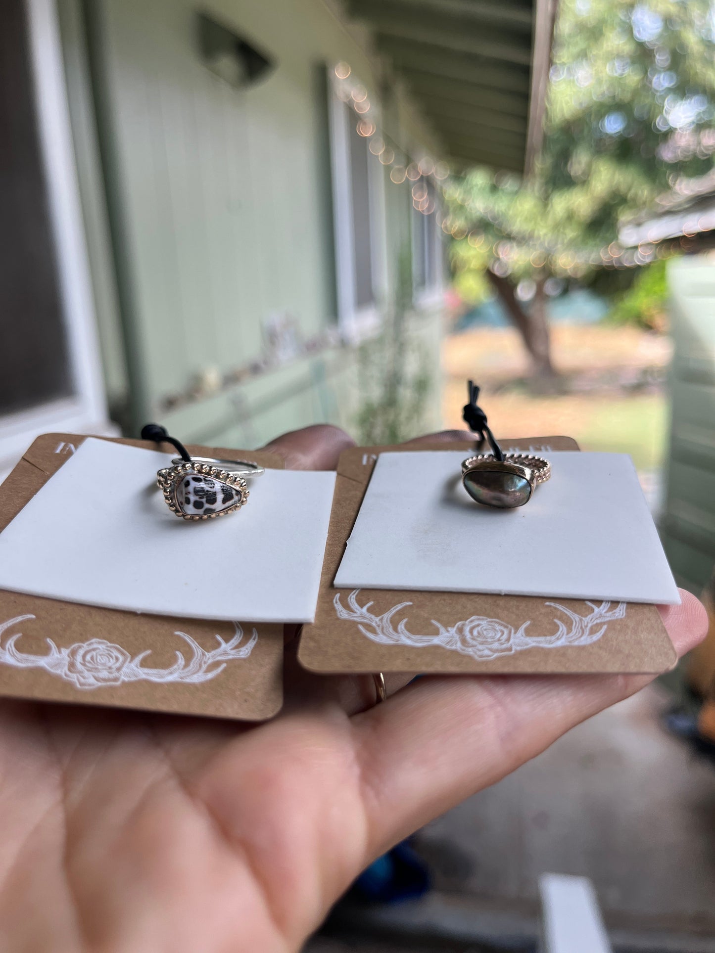 Tahitian Keshi Pearl Pinky / Midi Ring