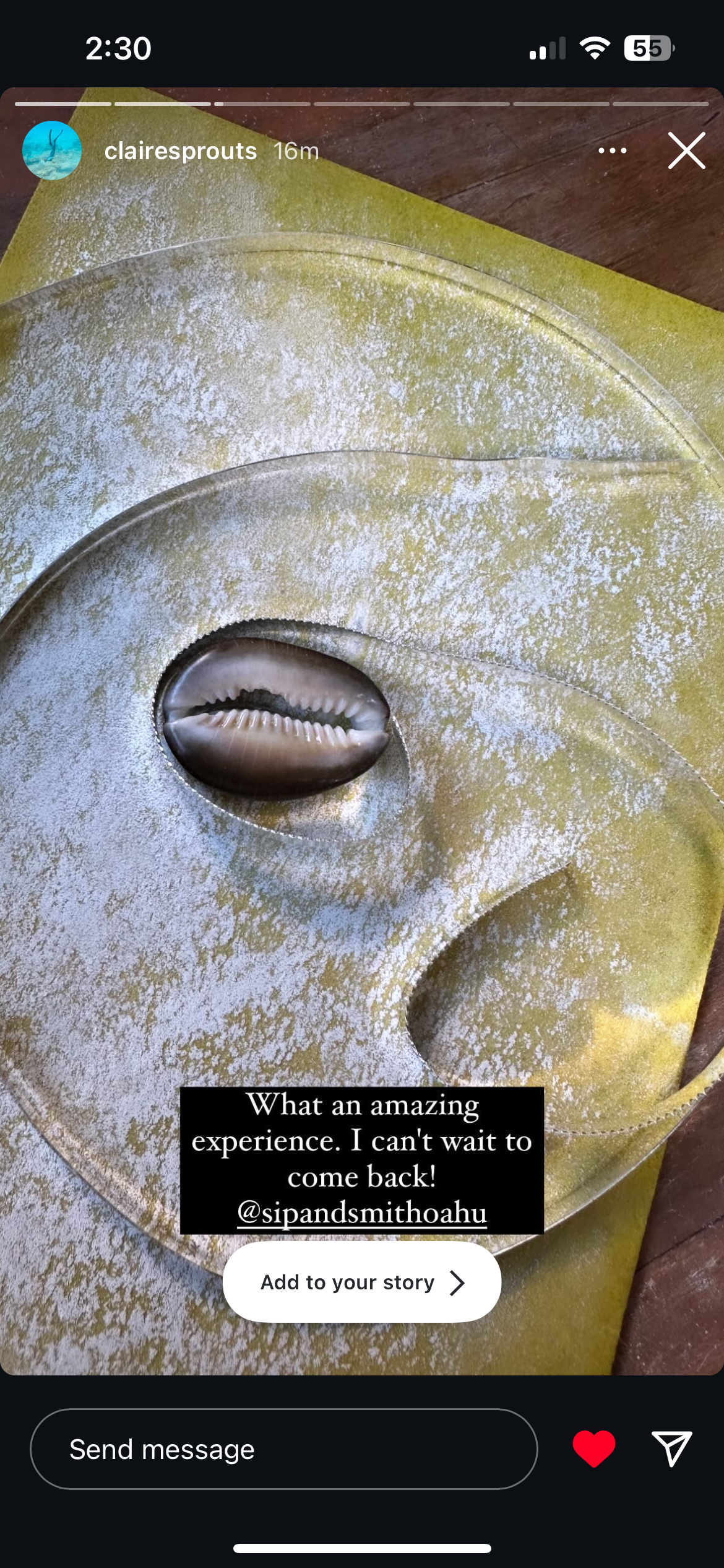 Sip & Smith GIFT CERTIFICATE