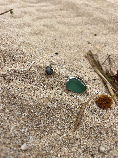 Bar Harbor Sea Glass Cuff