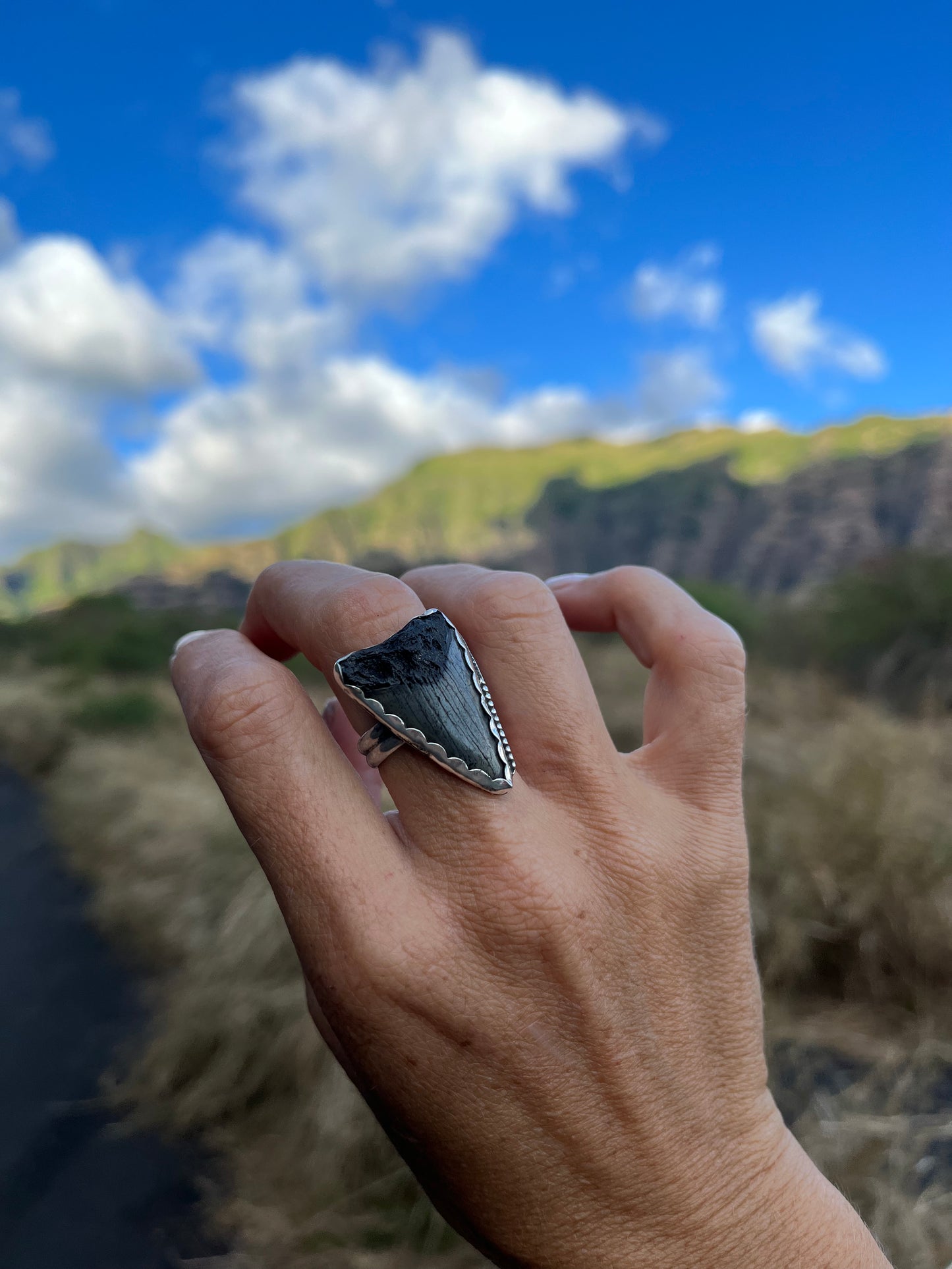 Great White Statement Ring