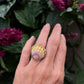Sunrise Shell Bezel Cuff Specialty Workshop