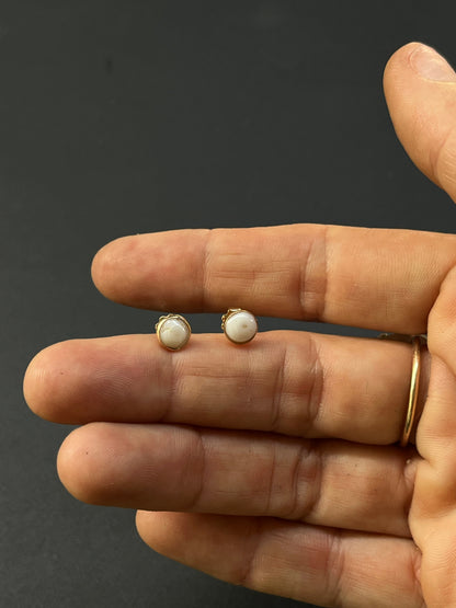 14k gf Mini Puka Shell Studs MTO