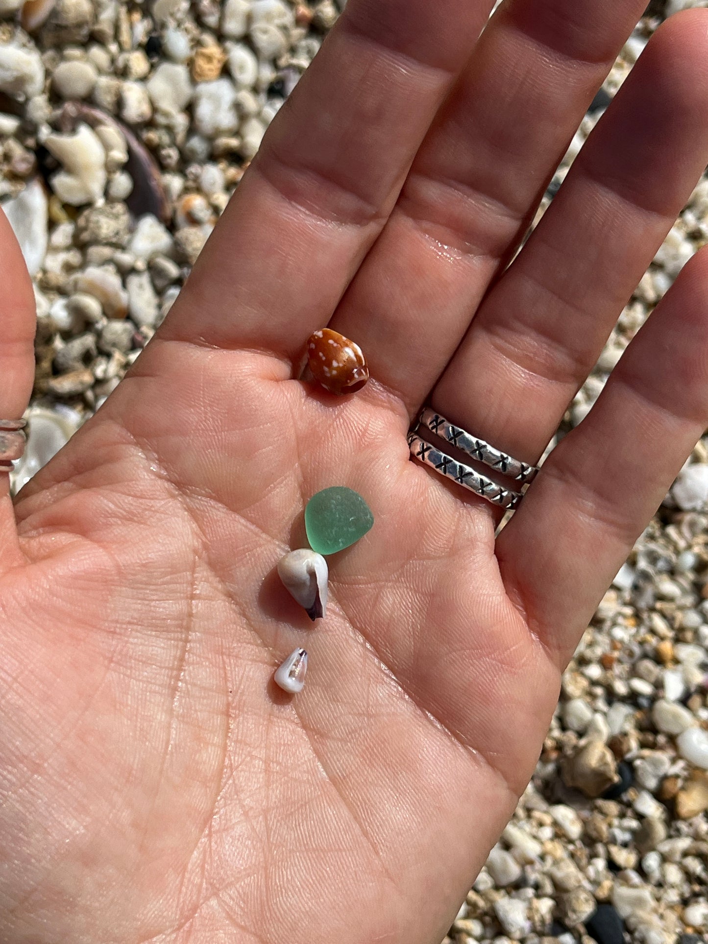 Periwinkle Mermaid Tear Ring