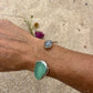 Bar Harbor Sea Glass Cuff RTS