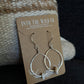 Woven Puka Hoops