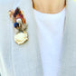 Antler + Feather Lapel / Hat Pin CUSTOM