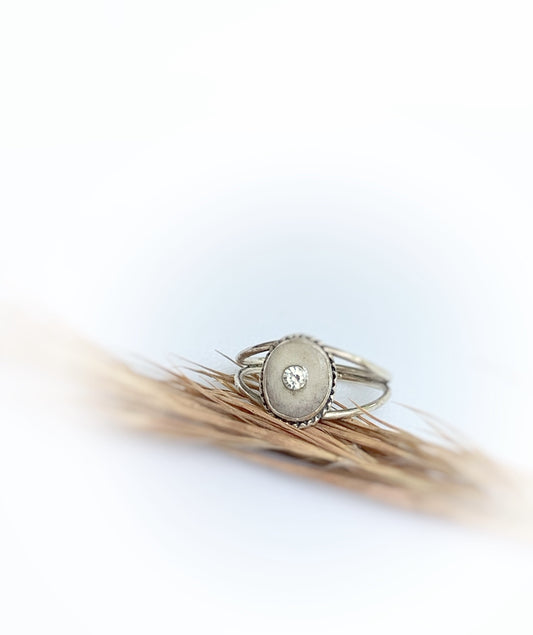 The Kaya Ring + Diamond MTO