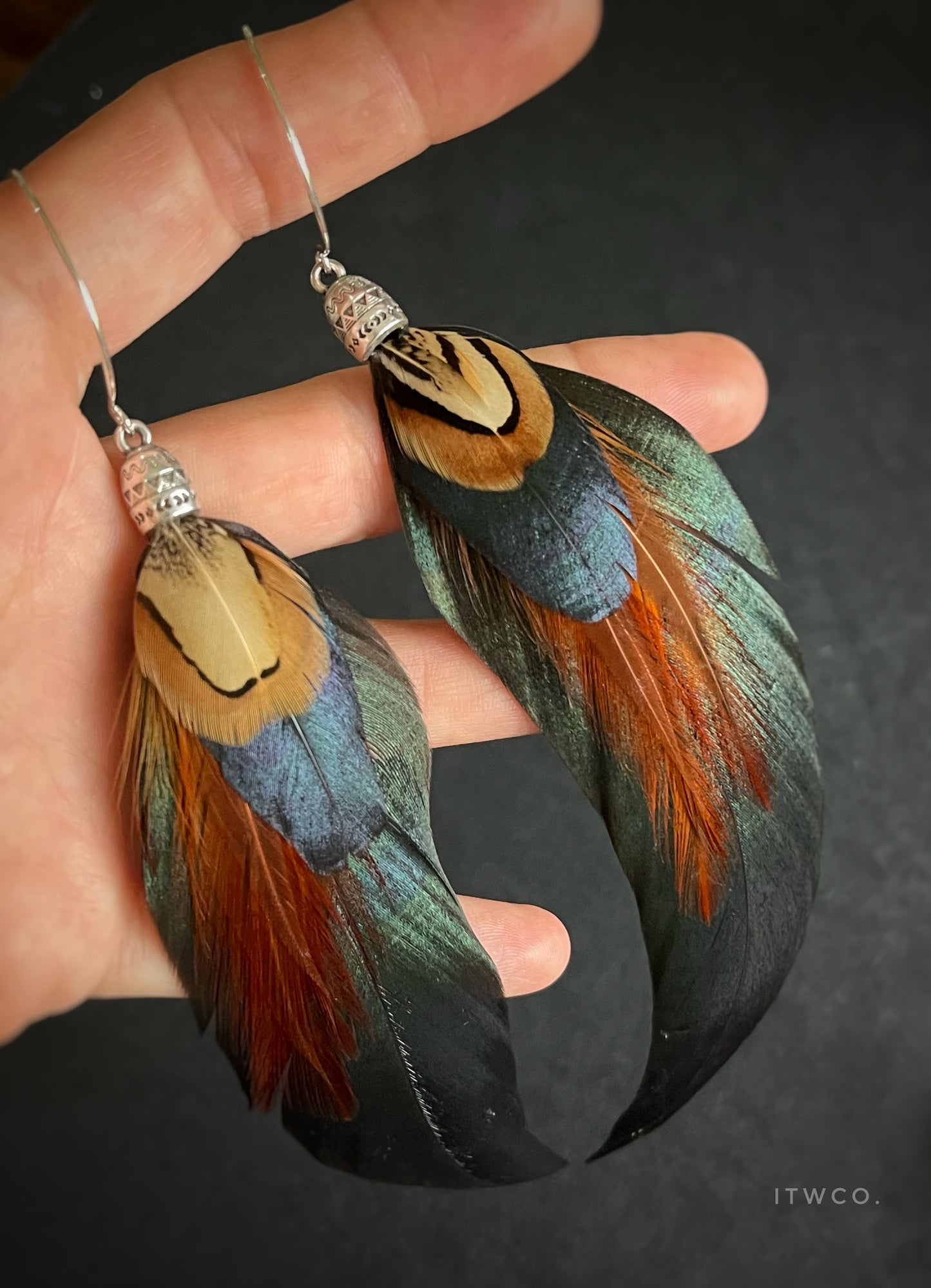 Mistah Roostah No. 1 Statement Earrings MTO