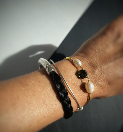 Horsehair Memento Greek Bangle