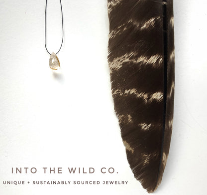 rutilated quartz necklace