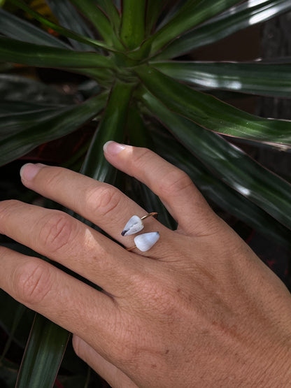 Aloha Bypass Ring MTO