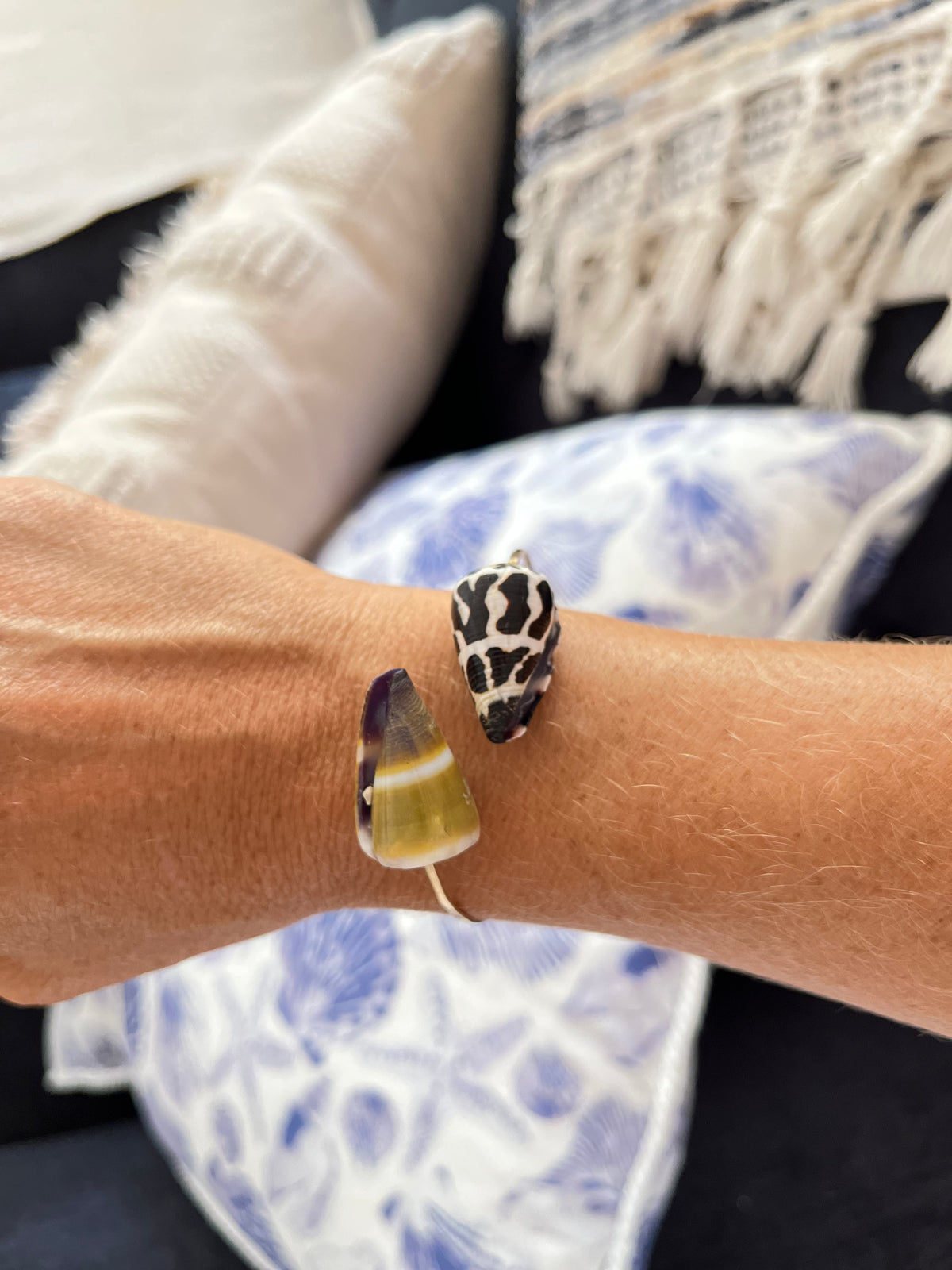 Seashell Statement Cuff MTO