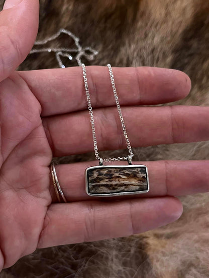 Antler Bar Necklace MTO