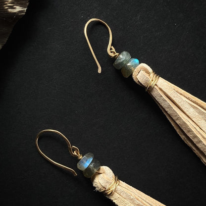 Won Smart Philly Leather Earrings ♢ rts