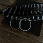 Sterling hoops