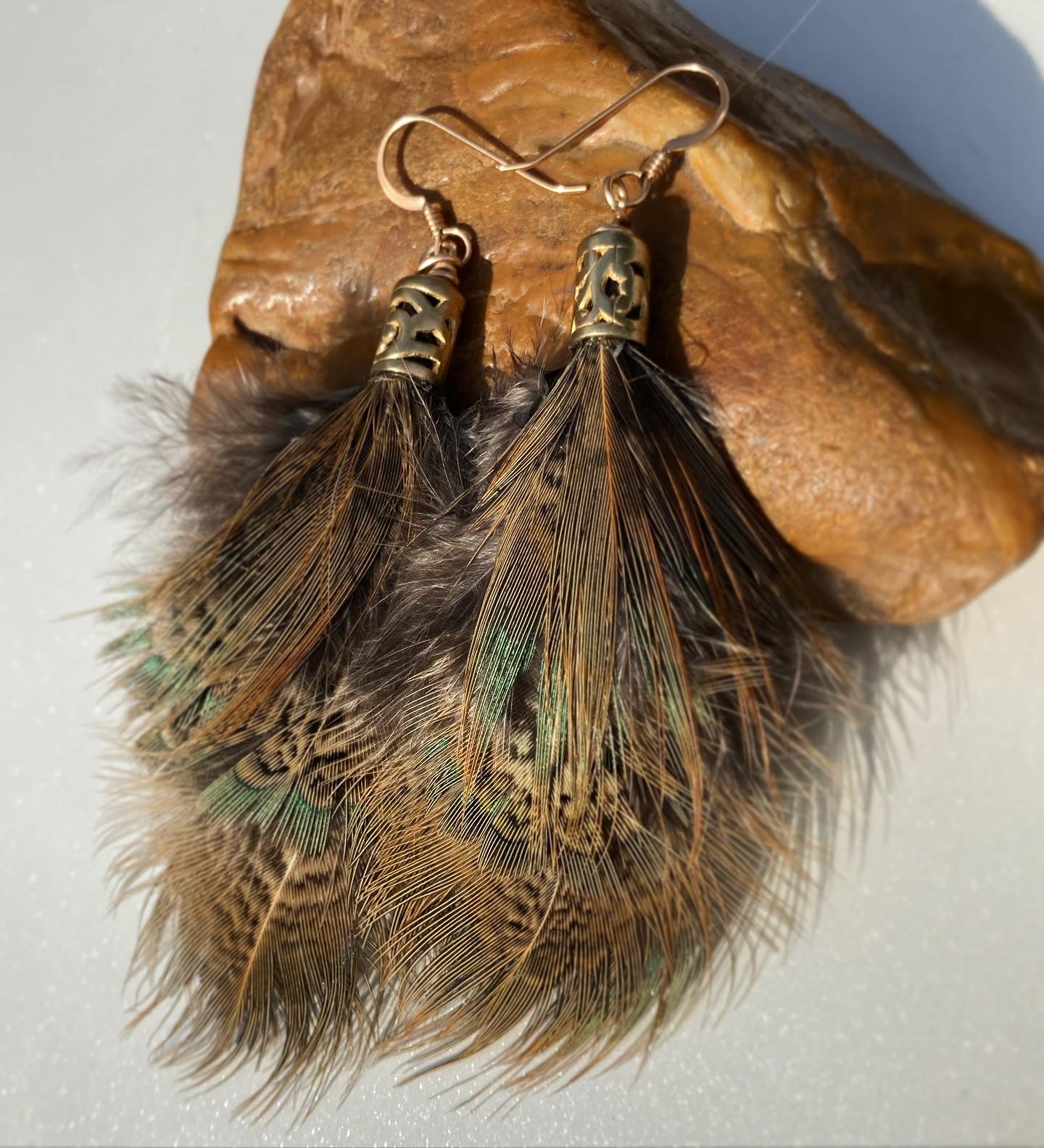 Gatsby Necklace | Aquamarine | Pheasant + Grouse