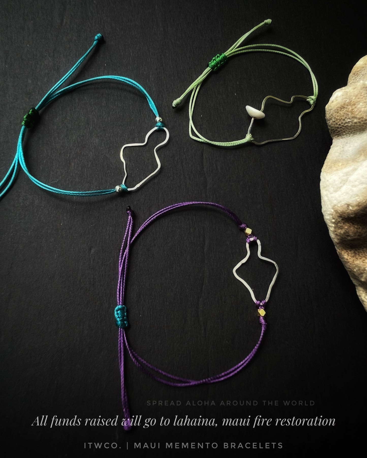 Road To Lahaina Memento Bracelets