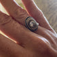 Tewa Antler Ring + Moissanite ♢ rts