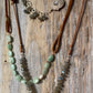 salt water revival | labradorite + pearl necklace