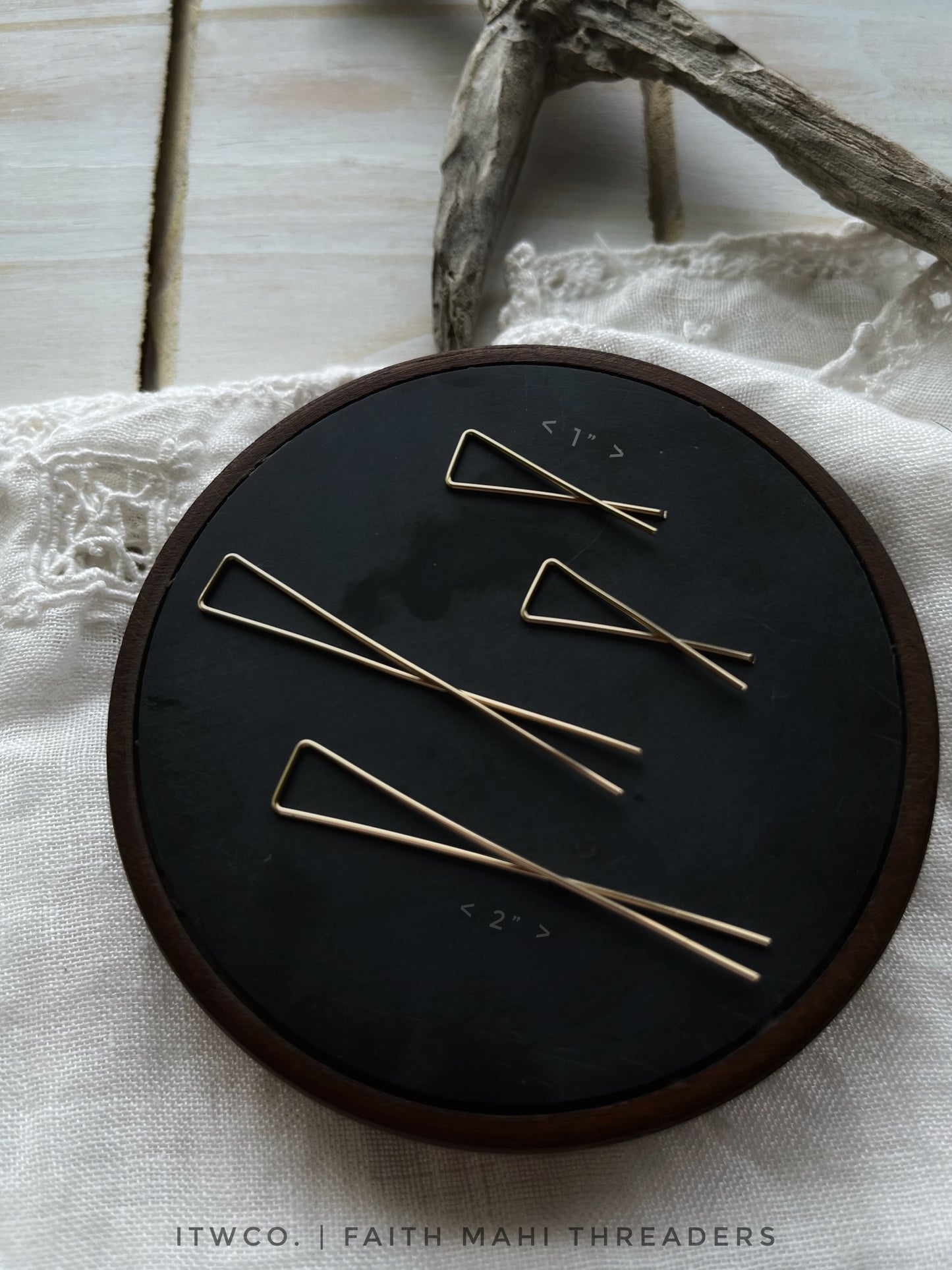 faith threader earrings | mini mahi