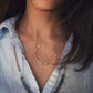 salt water revival | labradorite + pearl necklace