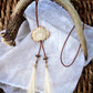 Signature Whitetail Burr Bolo Tie | gemstone x horsehair CUSTOM