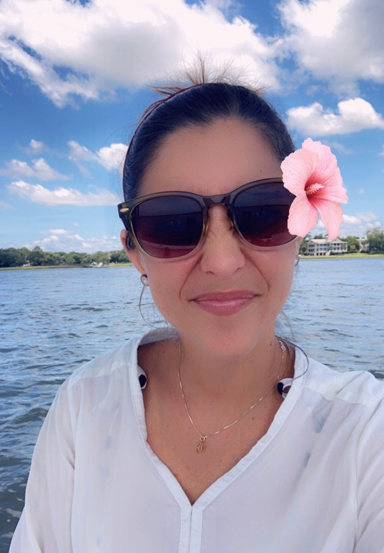 Signature Pearl Inlaid Antler Studs