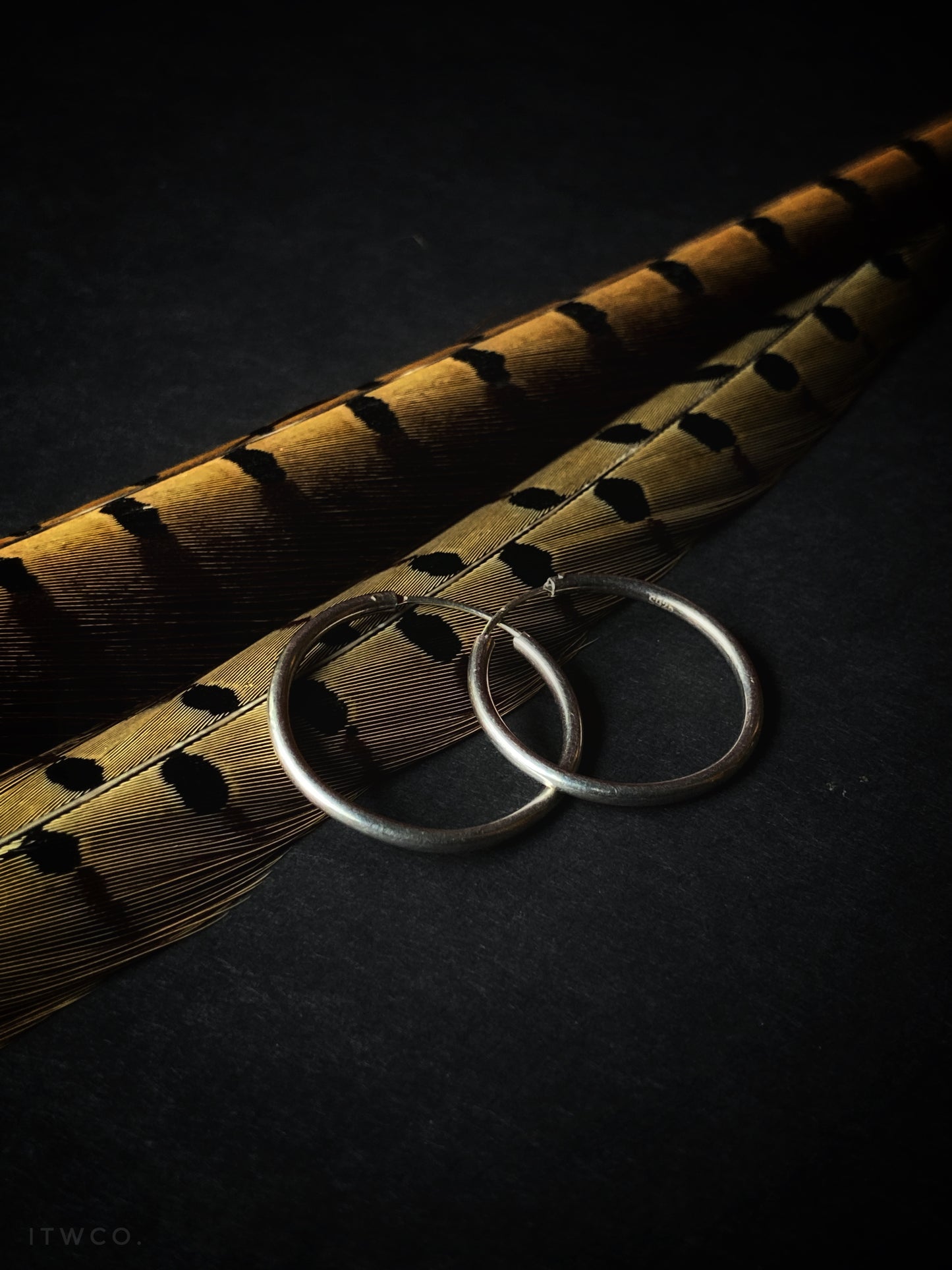 Signature Gold Hoops