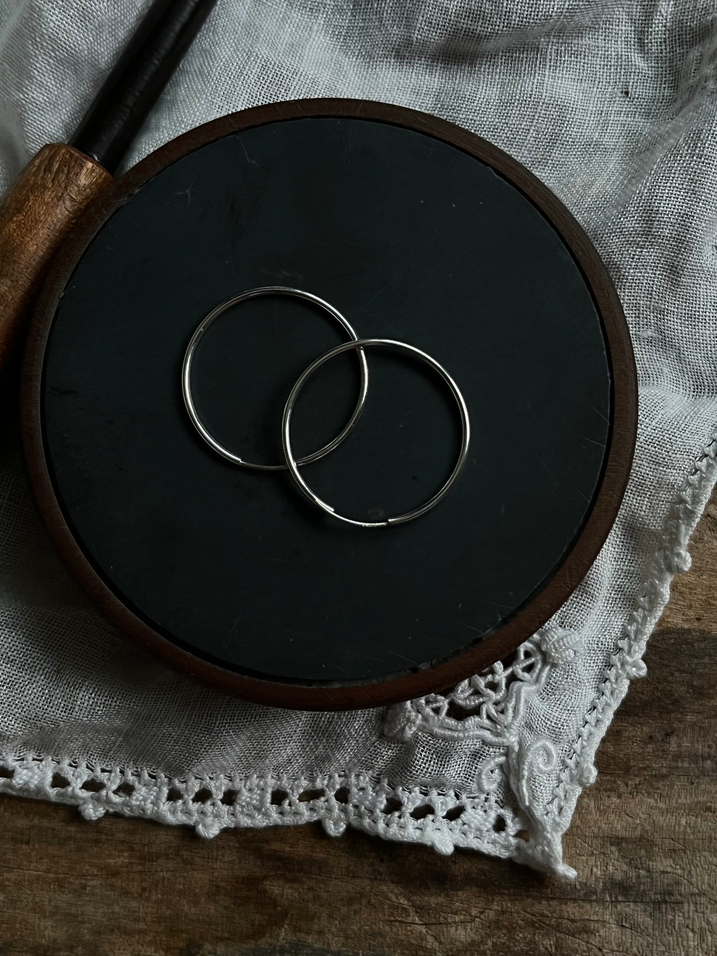 Signature Gold Hoops
