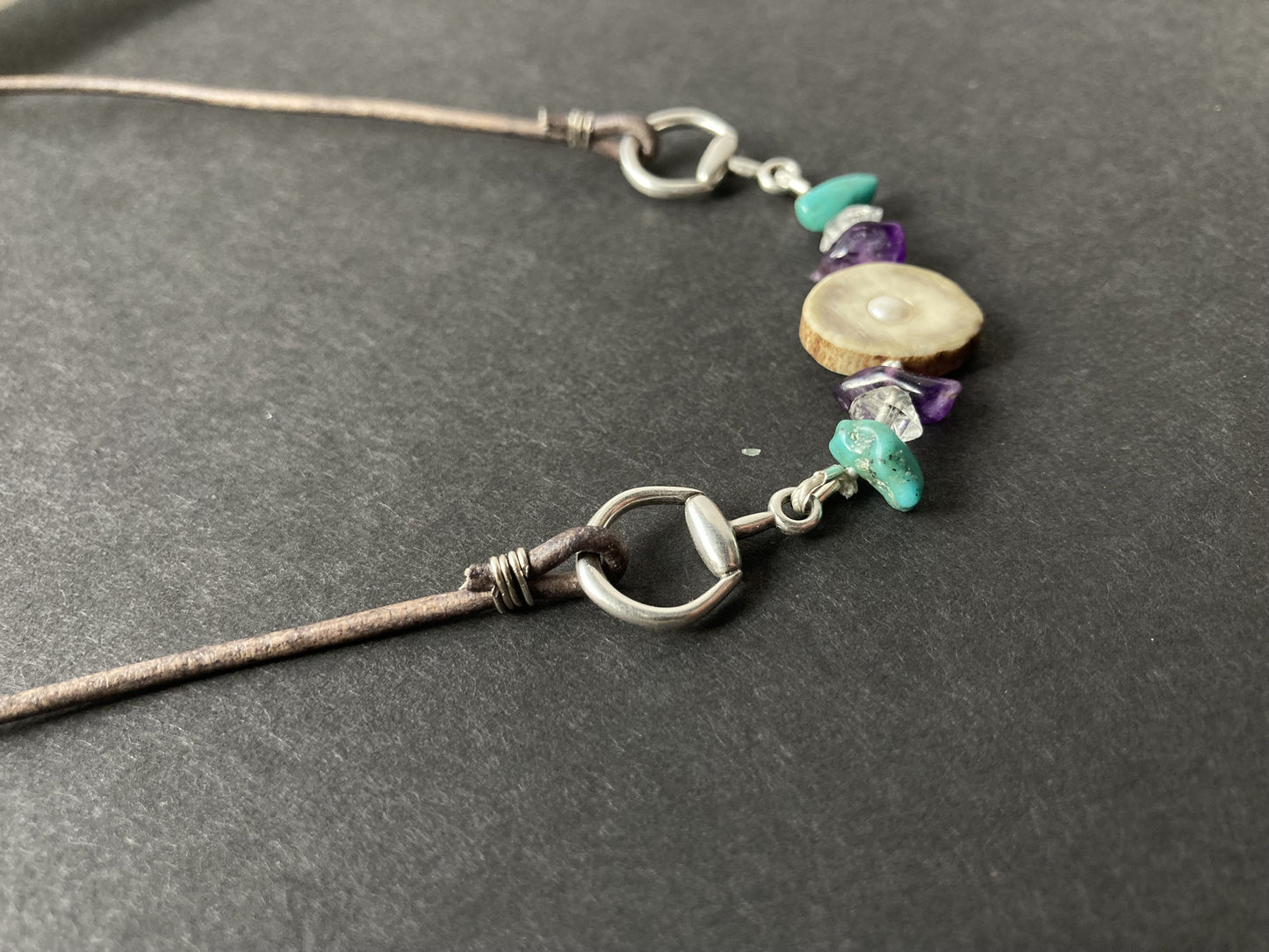 Family First Equestrian Necklace | Birthstone Custom