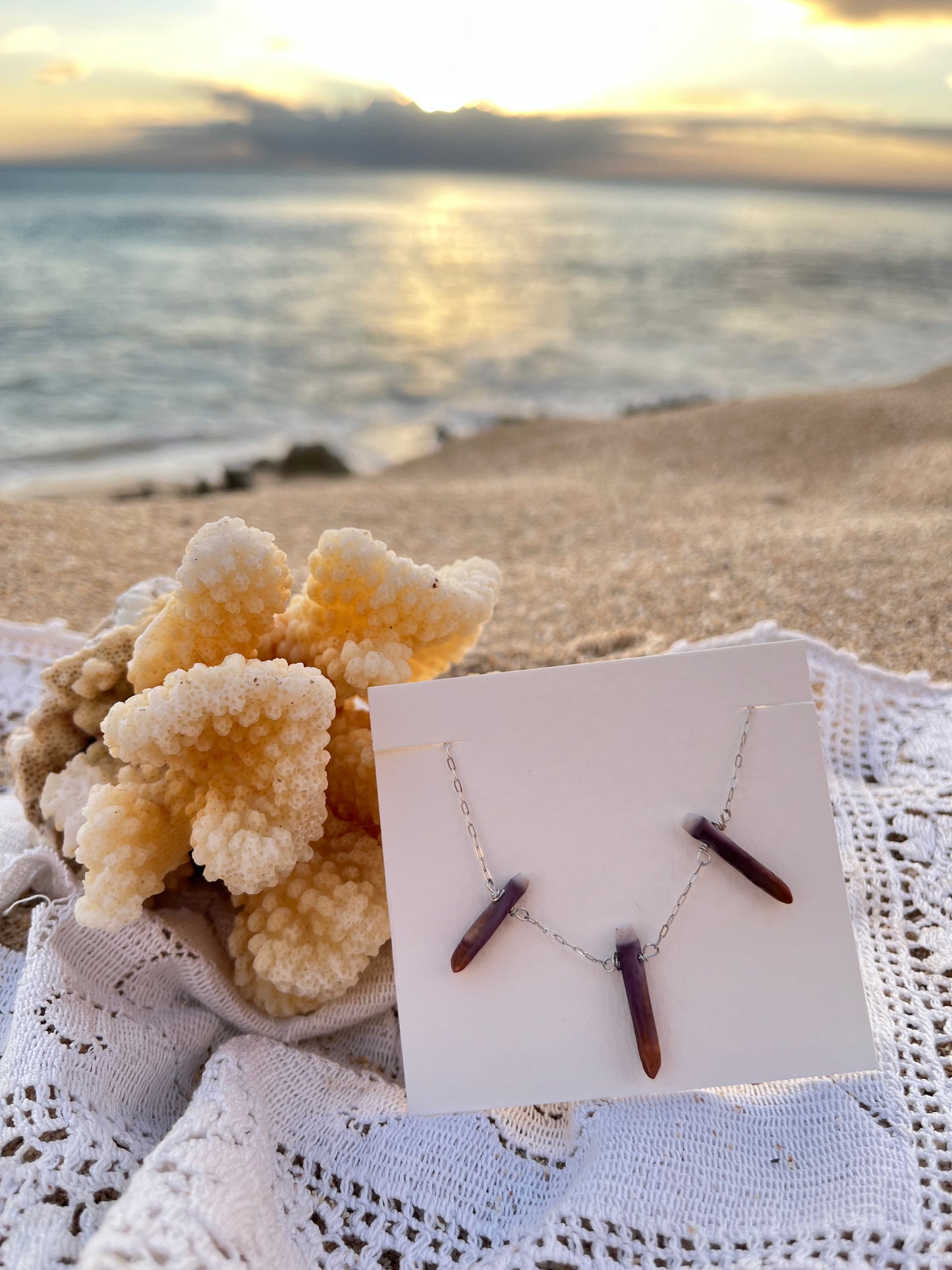 Sea Urchin Necklace *rts