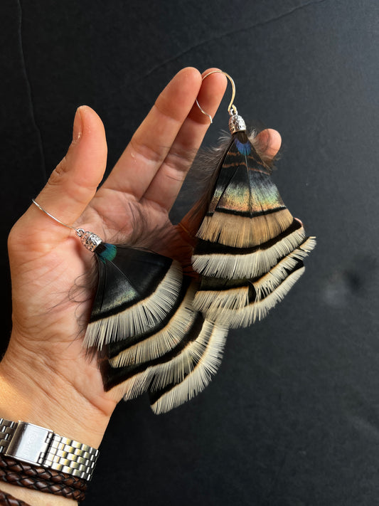 Spring Warrior Statement Earrings MTO