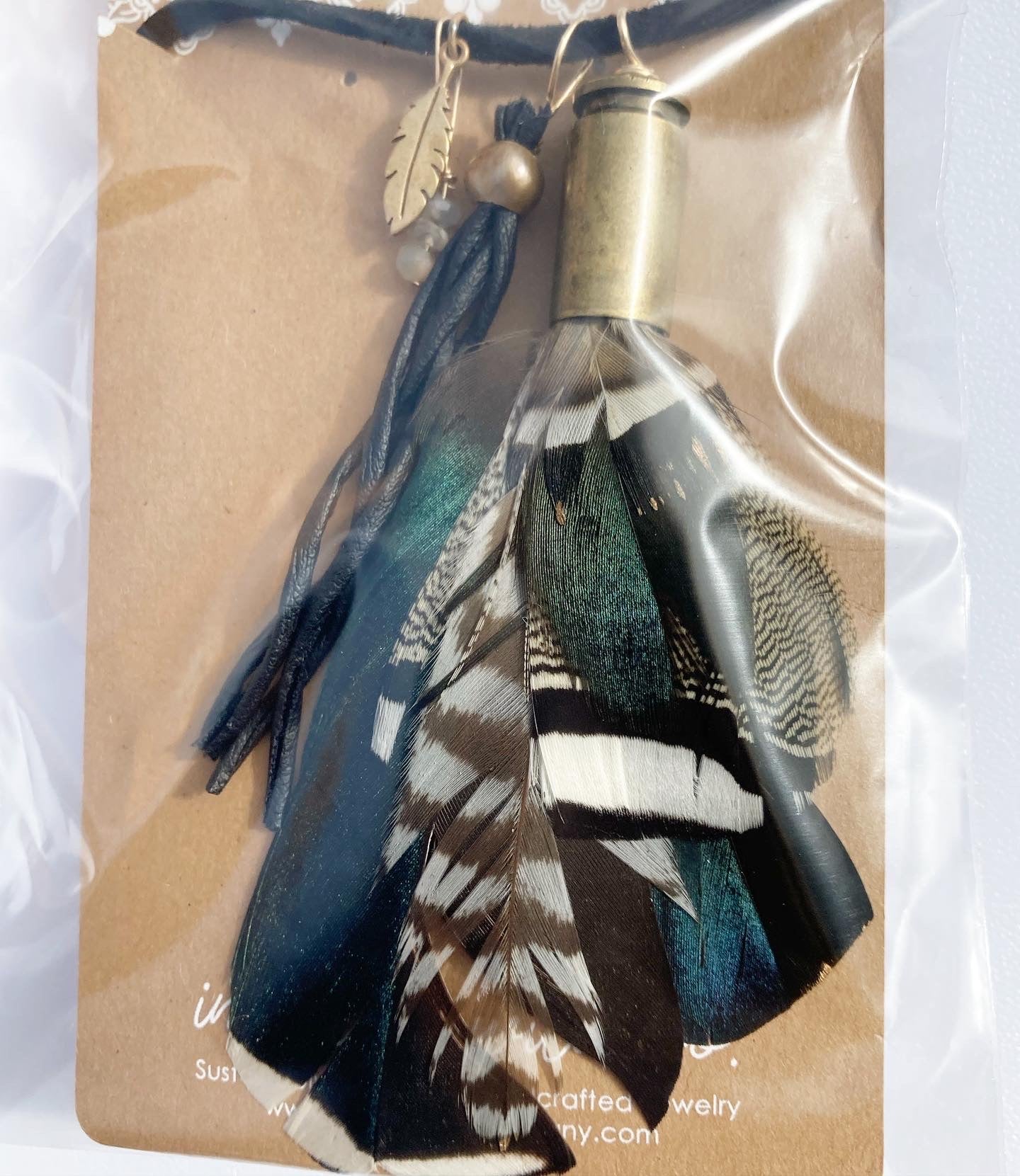 Recycled Medium Charm Necklace