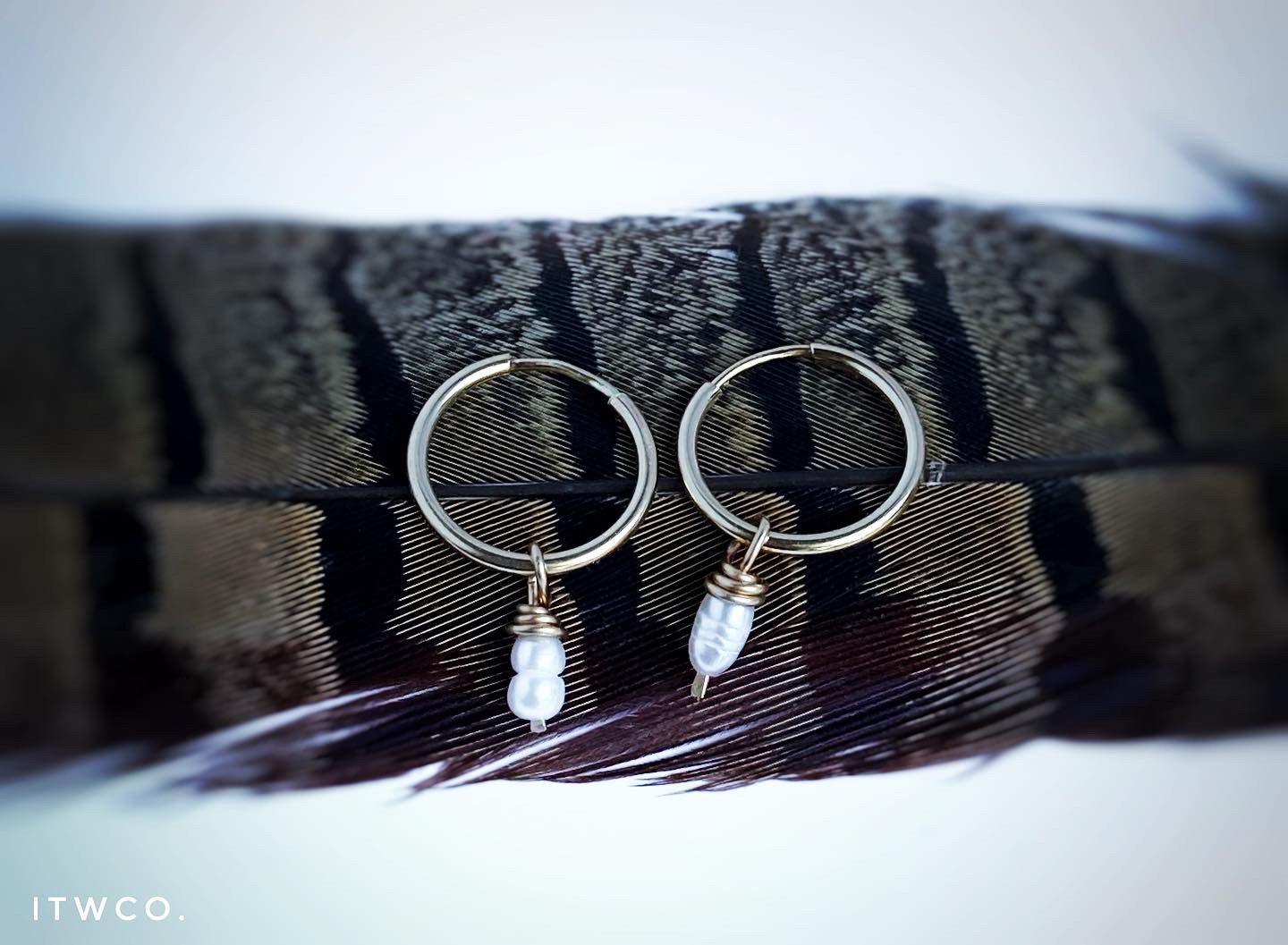 Signature Hoops | Pearl